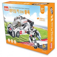 디고 레이싱카 제트06 블록 장난감 만들기 블럭