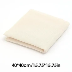 20/1x 필터 천 재사용 가능한 면화 섬유 메쉬 스트레이너 치즈 맥주 두부 자작 필터 천 주방 음식 발효 스, 01 40x40cm, 1개