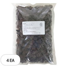 다크 컴파운드 코인 초콜릿 1kg, 4개