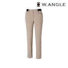 [와이드앵글] WWW22361E2 여성 ONEX 스트레치 본딩 슬림핏 팬츠 (Beige)
