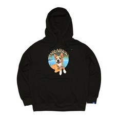 비에스래빗 보드복 후드티 2223 LUCKY SPACE HOODIE BLACK