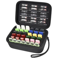 USB 플래시 드라이브 케이스 샌디스크용 SD 카드 및 메모리 스틱 및 썸 드라이브 파우치 삼성용 하드 쉘 보호 보관 정리함 - IT 관리자 사진 작가 및 영화 제작자용, 블랙