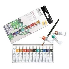 블랭코 페브릭 염색물감 6ml 12색 ( 팔레트+붓), 상세페이지 참조, 상세페이지 참조