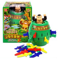 오즈토이-고릴라 룰렛 보드게임 MK-668, 1개