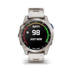 가민D2 마하 1 터치스크린 에비에이터 스마트워치 GPS 이동 지도 항공 날씨 건강 웰빙 기능 등 통기성 티타늄 팔찌 238183, 가민D2 마하 1 터치스크린 에비에이터 스마트워치 GP