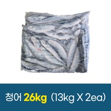 대용량 냉동 청어 러시아산, 26kg, 1박스