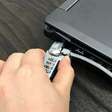 엘레나앤티 노트북자물쇠 노트북 도난방지용 번호 자물쇠
