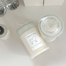 컬러센트 반려동물전용 천연소이캔들, 강아지(면심지), 1개, 560g