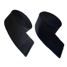 핸드메이드 코트 허리끈 블랙 캐시미어 울 벨트