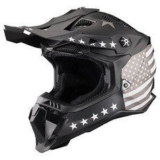 LS2 Helmets MX-Off Road Subverter Evo 헬멧 아치형 글로스 블랙/레드/실버 - 스몰 184836, X-Small, 76 매트 화이트/그레이