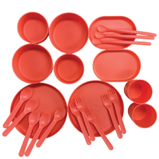 심통 유아용 트레이 시리즈 23p 풀패키지 세트, 코랄핑크, 1개