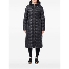 리우조 퀼팅 후드 코트