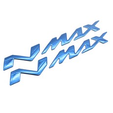 CULT 야마하 NAMX XAMX 엠블럼 오토바이 스티커, 1세트, B3.NMAX 엠블럼 블루