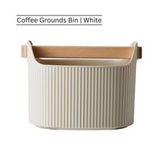 커피 찌꺼기 넉킹 박스 핸들 커피 찌꺼기 통 보관함 커피 핸들 액세서리 도구, White B
