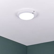 모아 무타공 논브라켓 LED 원형 센서등 20W 국산 조명 전등 베란다등 현관등 복도등 창고등 계단등, 1개