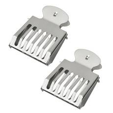 2Pcs 스테인리스 스틸 양봉 여왕벌 포획 케이지 마킹 클립 양봉사 앱, 2개, 다중