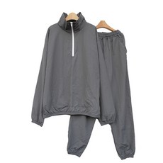 Mint Winnie 中性情侶裝風衣套裝防風衛衣套裝衛衣衛衣拉鍊長袖鄉村夏季度假裝