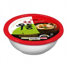 생생우동 면 컵, 276g, 6개