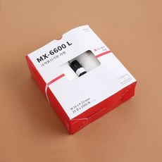 모텍스 가격표시기 용지 낱개 1개 MX-6600L 전용 무지 라벨테이프 잉크 미포함, 6600용 무지