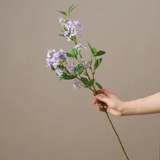 1/2Pcs 80CM 인공 식물 포도 나무 매달려 잎 덩굴 홈 룸 장식 정원 웨딩 야외 가짜, Purple