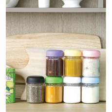 양념통 소형 180ml 트라이탄 저장용, 핑크