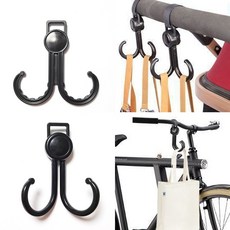 다용도 유모차가방걸이 유모차 걸이 고리 악세사리 후크, 01.후크-B타입 고정형, 1개, 01.후크-B타입 고정형