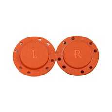 자석단추 가방자석 11mm-26mm, 1개, 자석단추26mm-오렌지