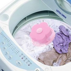 瘋買 洗衣機濾毛器 除毛器 漂浮式 集毛器 毛髮過濾網, 1個, 粉紅色, 粉紅色