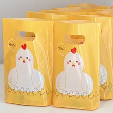 부활절쇼핑백 부활절 계란포장 달걀포장 비닐쇼핑백, 50개