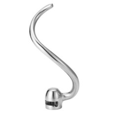 Wiselet KitchenAid 4.5/5쿼트 틸트 헤드 스탠드 믹서용 스테인리스 스틸 반죽 후크 클래식 클래식 플러스 및 아티잔 시리즈 K45SS KSM75 KSM9, 5/6쿼트 볼 리프트 반죽 후크