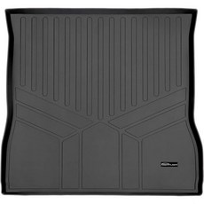 트렁크매트 발판 바닥 MAXLINER 올웨더 맞춤형 카고 라이너 2열 매트 블랙 2008-2022 토요타 시퀴아 호환, 트렁크매트 발판 바닥 MAXLINER 올웨더 맞춤형 카