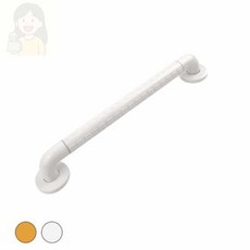 SolSun 안전손잡이 일자형 변기안전손잡이, 일자/350mm/백색