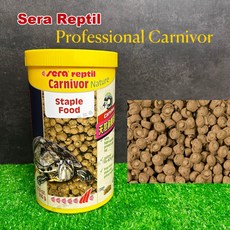 【閃電聯盟】德國 Sera 喜瑞 肉食甜甜圈 爬蟲頂級甜甜圈飼料 (肉食性/1000ml) 澤龜 水龜 陸龜 烏龜飼料, 1個