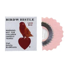 입에 맞는 1pc 새 휘파람 Hiden Magic Tweeting Noisemaker 장난감 트릭 개그 버드 발신자 조류 훈련 용품, 핑크, [05] pink, 1개