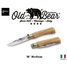 Antonini Old Bear 橄欖木柄折刀 M號, 1個
