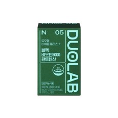 듀오랩 블랙 비오틴5000 판토텐산 30g, 60정, 1개