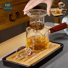 [픽앤] 티팟주전자 꽃차주전자 차도구 내열유리 차포트 400ml