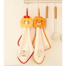 Kakao Friends 韓國萊恩春植擦手巾組, 1個, 萊恩春植各一, 2