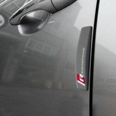 문콕방지 화이트 유로 자동차 도어가드 블랙 61266pc 1(EA), 1개