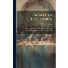 (영문도서) Analecta Theologica: A Digested And Arranged Compendium Of The Most Approved Commentaries On ... Hardcover, Legare Street Press, English, 9781020204319