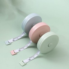 150CM軟捲尺 伸縮捲尺 皮尺 測量腰圍 文具, 捲尺-顏色隨機 (一入), 1個, 150cm
