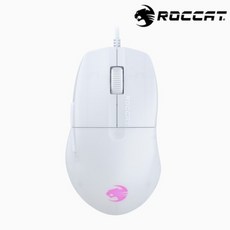 ROCCAT 유선 게이밍 마우스 로캣 퓨어셀 Pure SEL 화이트, 1개