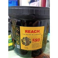REACH 580 鐵氟龍潤滑油膏 高溫抗壓軸承齒輪通用潤滑脂, 1個, 1kg