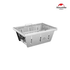 네이처하이크 IGT 바비큐 화로대, 실버, 1개