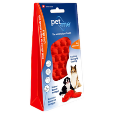 Pet Me 瑞士多功能魔梳 貓狗適用, 紅色, 1個
