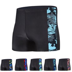 DFMEI 肥佬游泳褲男防尷尬280斤簡單跑量男士平角泳池加肥加大溫泉泳褲