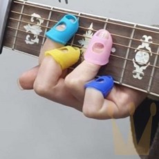 라온지니 실리콘 손가락 골무 XS 손가락보호골무 핑거팁스 기타손가락골무
