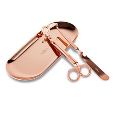 Rofancy洛帆晞 蠟燭工具組 點燭器 蠟燭配件 超值優惠組, 雪白銀,玫瑰金