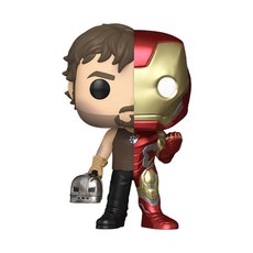 Funko Pop! 漫威無限傳奇鋼鐵人搖頭娃娃模型 東尼史塔克經典收藏, 1個