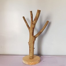原木幹樹枝裝飾造景, 1個, 30釐米高度 1個